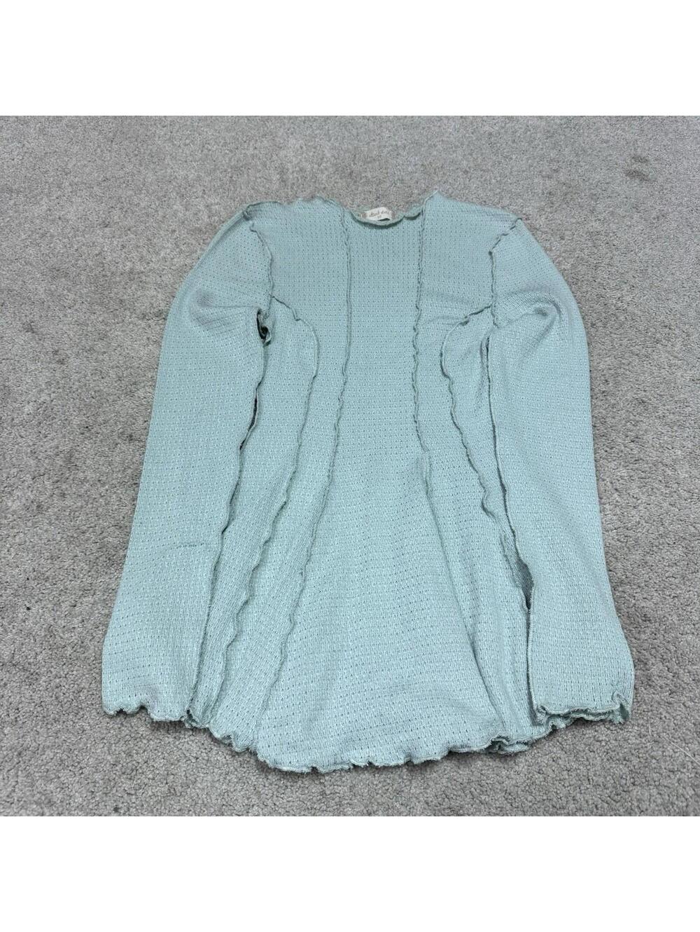 Altar’d State Tunic Women’s Green Long Sleeve Size XS